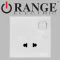 Orange Electric - 13A Plug Base Two Pin Switched Socket Outlet Switch Socket. 