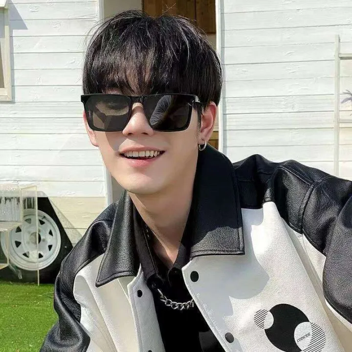 %5BGIAUSA%5D%20Black%20Anti%20UV%20Square%20Glasses%20Shades%20Vintage%20Korean%20Style%20Fashion%20Classic%20Trend%20Eyeglasses%20for%20Men%20Original%20Summer%20Outdoor%20Sun%20Protection%20Driving%20S913%20-%20Image%203