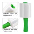 NCANRUI Industrial Clear Stretch Wrap Film 5.1inch 1000ft for Pallet Wrap with Plastic Handle, Self Adhering Packing. 