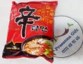 Korean Ramen Noodles. 