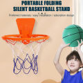 Indoor Basketball Frame With Non Perforated Wall Mounted Adjustable Basketball Frame, Silent Ball Throwing Basketball Frame Eatop. 