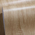 Embossed Wood Grain Desk Decorative Paper Vinyl Self Adhesive Waterproof Wallpaper for Furniture Renovation Wallpaper Sticker. 