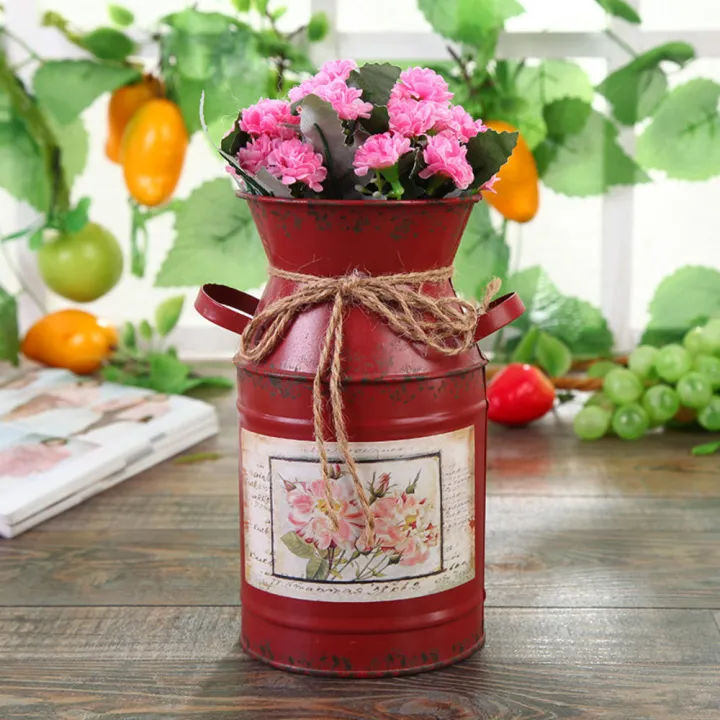 Home%20Vintage%20Rural%20Bucket%20Decoration%20Shabby%20Craft%20Iron%20Table%20Pots%20Garden%20Plants%20Flower%20-%20Image%203