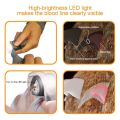 Pet Dog Cutter Cat Dog Nail Clipper Cutting Machine Beauty Scissors Animal Cat Locks Pet LED Light Nail Trimme Claw Nail Scissor. 