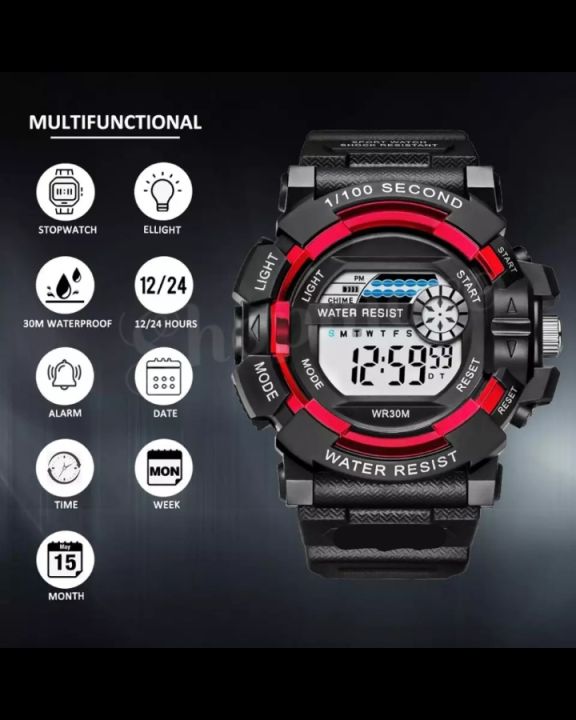Men's%20Digital%20Sports%20Watch,%20Military%20Waterproof%20Watches%20LED%20Screen%20Large%20Face%20Stopwatch%20-%20Image%203
