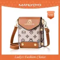 MATEYOYO Women Shoulder Bags Long Clutches Cross Body Bags Korean Style Ladies Phone Pouch Casual Crossbody Mobile Phone Wallets Mini Fashion Shoulder Bag Water Resistant Sling Bag. 