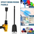 Universal Epoxy Resin Mixing Stick Cement Paint Mixer Attachment With Drill Chuck Reusable Latex Oil Paint Paint Stirring Rod Power Tool Accessories. 