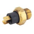 Radiator Coolant Fan Switch Compact Pure Copper Engine Coolant Temperature Sensor for 100cc 150 To 250cc PIT Quad Dirt Bike ATV. 