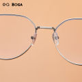 OQ BOGA 3 Colors Anti Blue Light Proof Radiation Irregular Polygon Frame Computer Glasses Women Men Unisex Eye Protection Fashion Full Rim Eyewear. 