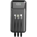 Aspor A316 20000mAh 22.5W Portable Power Bank  (PD & QC 3.0), an LED battery indicator, and four output ports. 