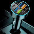 【Top Selling Item】 8-Port Car Charger 4USB+4Type-C PD Charging Truck Vehicles Phone Adapter For Android Phone For.