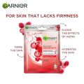 Garnier Skin Naturals, Ageless White, Face Serum Sheet Mask (Red), 28g Saj. 
