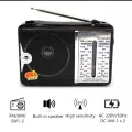 FM Radio High Sensitivity World Receiver Speaker AM/FM/TV/SW1/SW2 RADIO. 