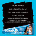 【Big-Sales】 Peppermint Splash Gel Toothpaste, 120g.