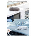 Retractable Duster Stainless Steel Long Handle Dusting Brush Car Household Cleaning Tools Microfiber Dust Chicken Feather. 