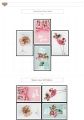 New Nordic Modern Creativity Pink Plants Flowers Study Room Decorative Canvas Painting Home Decor Wall Art Floral Picture. 