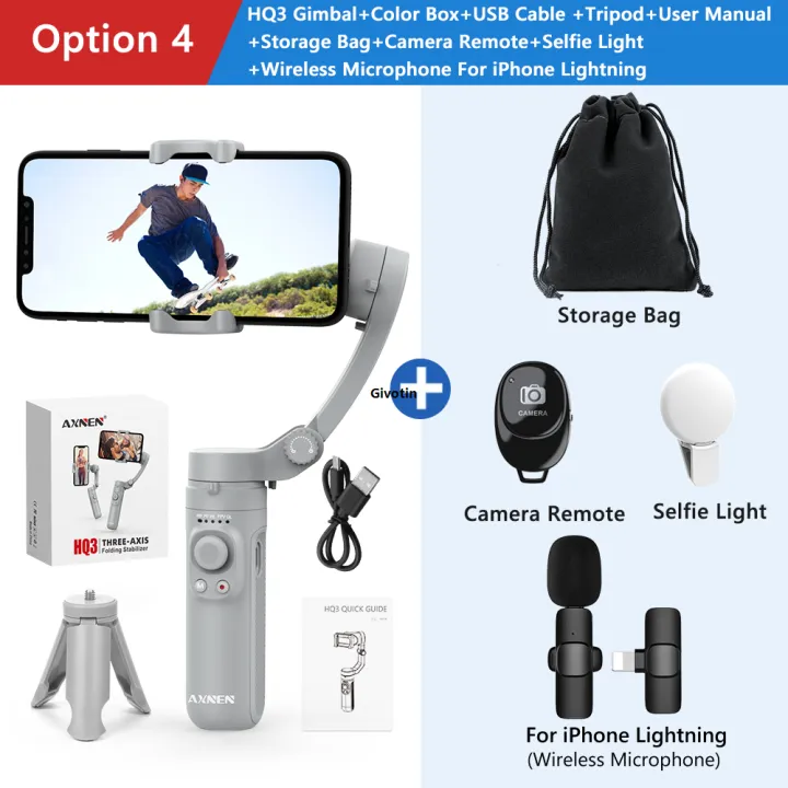 HQ3%20Handheld%20Vlog%20Stabilizer%203-Axis%20Gimbal%20Video%20Record%20Self%20Anti%20Shake%20Phone%20Holder%20for%20Smartphone%20Tiktok%20live%20Photography%20Kit%20-%20Image%208