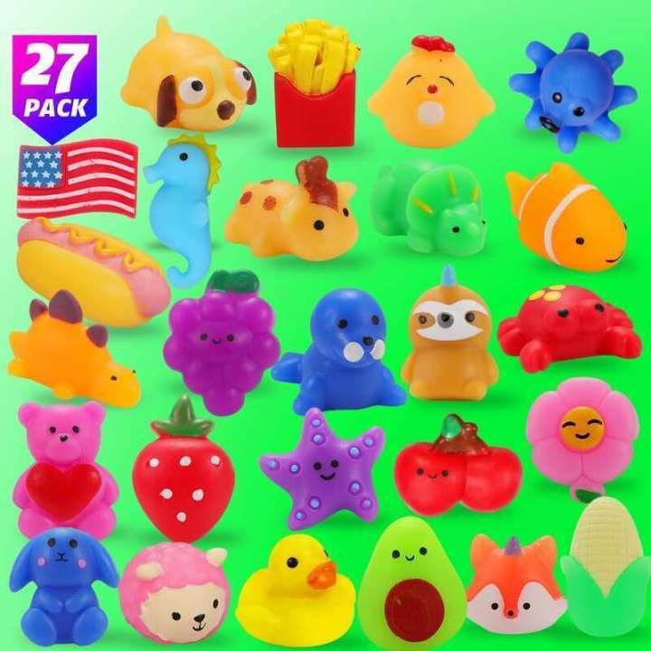 VNAMO%20Toys,%2027-Pack%20Squishies%20Party%20Favors%20Boys%20Girls%20Kids,%20Mochi%20Mini%20Kawaii%20Squishy%20Fidget%20Stress%20Reliever%20Anxiety%20Toys%20Set,%20Classroom%20Prize%20Bulk%20Gifts%20for%20Christmas%20Treat%20Goody%20Bags%20-%20Image%205