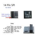 TPM 2.0 Encryption Security Module Remote Card 14 Pin SPI TPM2.0 Security Module for ASUS Motherboard. 