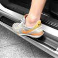 Car Protection Sticker Door Sill Scuff Pedal Protector Sticker Panel Entry Guard 3D Carbon Fiber Anti Scratch Protection Sticker. 