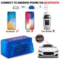 ELM327 V2.1 Version Auto OBD Scanner Code Reader Tool Car Diagnostic Tool Super MINI ELM 327 For Android Xiaomi Huawei - v2.1 Without CD. 