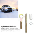 Master Cylinder Push Rod Kit Flexible Professional Repairing Adjustable 5/8 Eyelet Cylinder Push Rods for Automobile. 