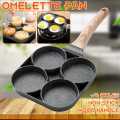 Four-Cup Egg Pan Frying Egg Cooker Burger Pan. 