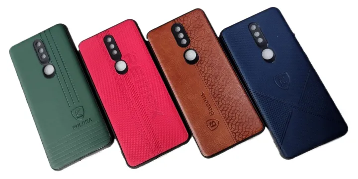 NOKIA%202.4%20Leather%20Design%20High%20Quality%20Back%20cover%20-%20Image%202