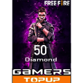 Free Fire 50 Diamonds Direct Top up - Only Player ID Required. 