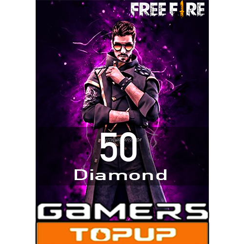 Free Fire 50 Diamonds Direct Top up - Only Player ID Required
