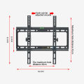TV Wall Mount Bracket 26-55 inch Flat Panel 15 Degrees Tilt Angle 32 40 42 43 49 50 52 55 inch LCD LED Bracket. 