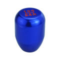 5 Speed MOMO Aluminum Gear Shift Knob - Blue. 