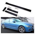 Universal Car Side Skirt Extension Rocker Panel Body Kit Lip Splitters 6pcs. 