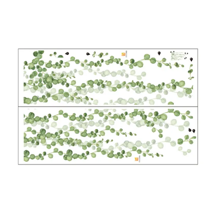 2Pcs%20Green%20Leaves%20Background%20Wall%20Sticker%20Home%20-%20Image%205