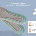 Outtobe Unis ex Shoe Insoles Sport Running Shoes Insoles F ree Cu tting Insoles Breathable Shoe Pad Shock Absorption Non-slip Massage Pads Sweat-absorbent Sports In soles for Walking Running Sports Long Standing. 