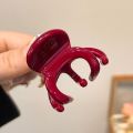 Fashion French Hair Claw Clips Acetate Retro High Ponytail Holders Elegant Hair Accessories for Women Girls. 