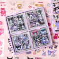 RHS Online Cute PVC Waterproof Stickers Kuromi Cartoon Sticker Set Journaling Diary Phone Scrapbook Decoration. 