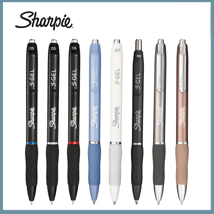 1pcs%20Sharpie%20S-Gel%20Gel%20Pens%200.5mm%20Black%20Bue%20Red%20Ink%20Quick%20Dry%20Smooth%20Gel%20Ink%20Pen%20Rubber%20Grip%20Office%20No%20Smear%20No%20Bleed%20Technology%20-%20Image%202