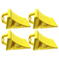Wheel Chocks for Travel Trailers,Non-Slip Heavy Duty Wheel Chocks,Wheel Chocks for Cars Trucks,for Most Tire Sizes,4pcs. 