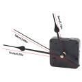 Silent Wall Clock Mechanism Mute Quartzs DIY Wall Clock Movement Machine Silver Hands Repair Kit Tool Replace Set Accessories. 