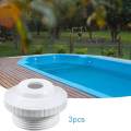 Directional Flow Eyeball Inlet jet portable pool Return Fittings Directional Flow Inlet Fitting, pooling jet Nozzles Outdoor Pool Accessories. 
