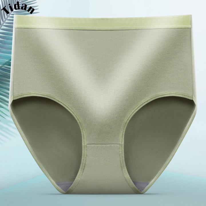 M-2XL%20Plus%20Size%20Women%20Fashion%20Solid%20Color%20High-Waist%20Panties%20Simple%20Stretch%20Antibacterial%20Briefs%20Body%20Shaper%20Underwear%20-%20Image%202