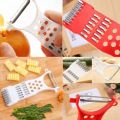 Vegetables Cutter Garlic Grater Potato Peeler Cucumber Carrot Slicer Graters Fruit Vegetable Tools Kitchen Gadgets 5 in 1 Vegetable Slicer. 
