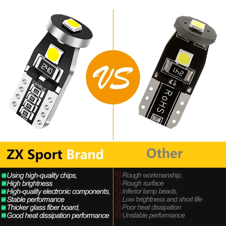 Canbus%20W5W%20T10%20Led%20Lights%20Car%20License%20Plates%20Indicator%20Interor%20simple%20Accessories%20For%20BMW%20E46%20E90%20F10%20Volkswagen%20Golf%207%20Passat%20B6%2012V%20-%20Image%203