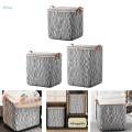 Clothes Storage Bags Clothes Storage Bin Portable with Zipper Folding Box Organizing Organizer Container Tote for Toys, Clothing, Vacation, Bedding , 100L 48x44x48cm. 