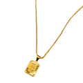 Gold Plated Guarantee Diamond Cut Chain with Box Ancor Pendant 18 - 24 inch Necklace  - Free Gift Box  -. 