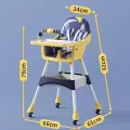 INeedz Fantastic-Kids-Toys Baby High Chair | Newborn Feeding Chair | Adjustable Removable Double Meal Tray and Game Table | INeedz HC360 CCS 895. 