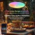 Ceiling light, study living room light, home decoration, bluetooth ceiling light, LED speaker, graffiti, smart RGB remote control, bedroom music. 