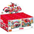 COGO Fire Building Blocks Legos Sets for Kids - Educational Assemble Bricks Toys for Kids. 