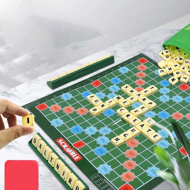 Scrabble%20Crossword%20Board%20Game%20Scrabble%20Family%20Board%20Game%20Set%20-%20Image%206